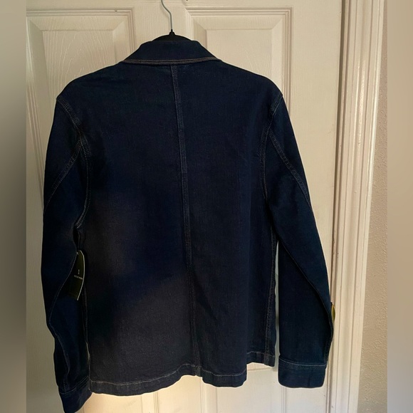 Mutual Weave Dark Denim Workshirt Jacket - Picture 3 of 6